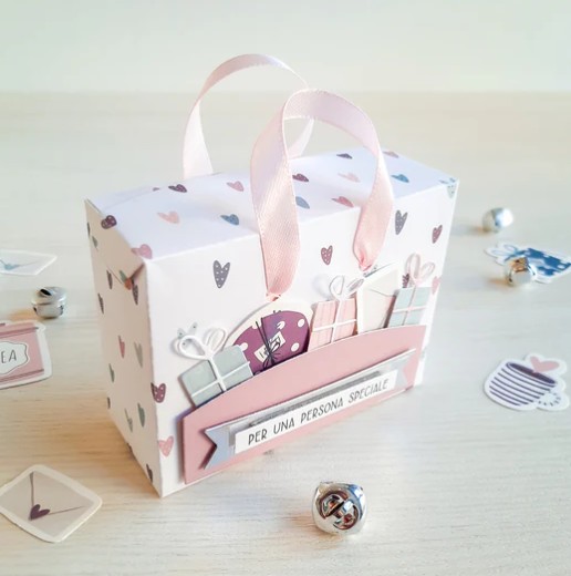 Fustella Sottile Moda Scrap Bag Box