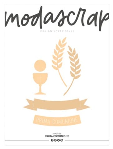 Fustella Sottile Moda Scrap Prima Comunione