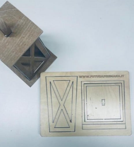 Fustella L Artigianale Lanterna Obliqua