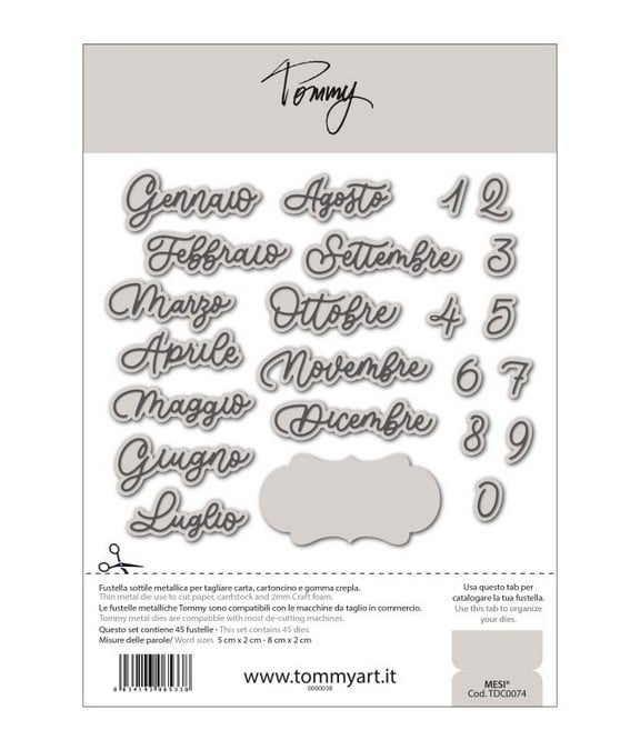 Fustella Sottile Tommy Mesi