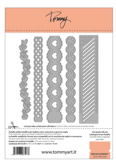 Fustella Sottile Tommy Endless Borders®