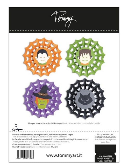 Fustella Sottile Tommy Halloween Paper Rosette®