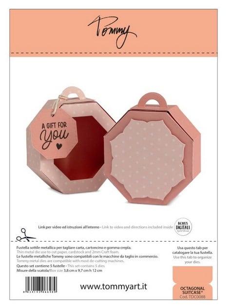 Fustella Sottile Tommy Octagonal Suitcase