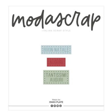 Fustella Sottile Moda Scrap Xmas