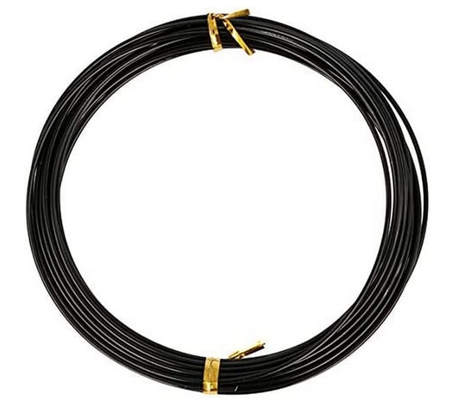 Filo di Alluminio Nero