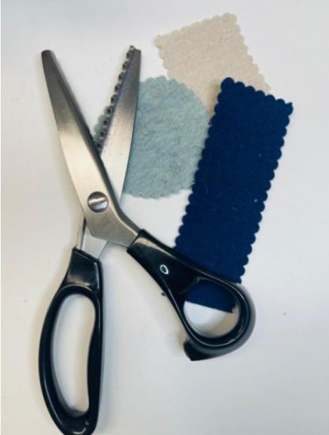 Forbici Scallop Acciaio