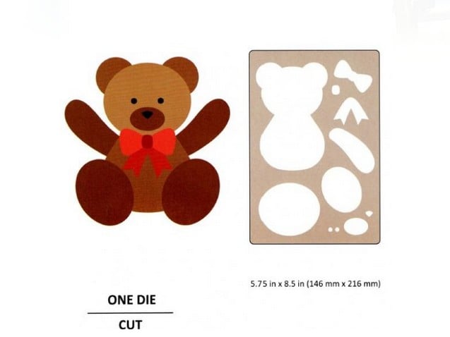 Fustella L Futura Orsetto 3400