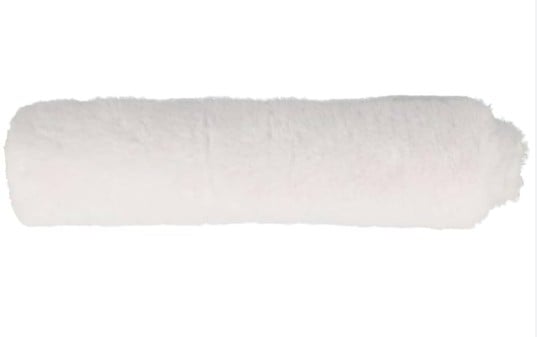 Tessuto Pelouche Bianco