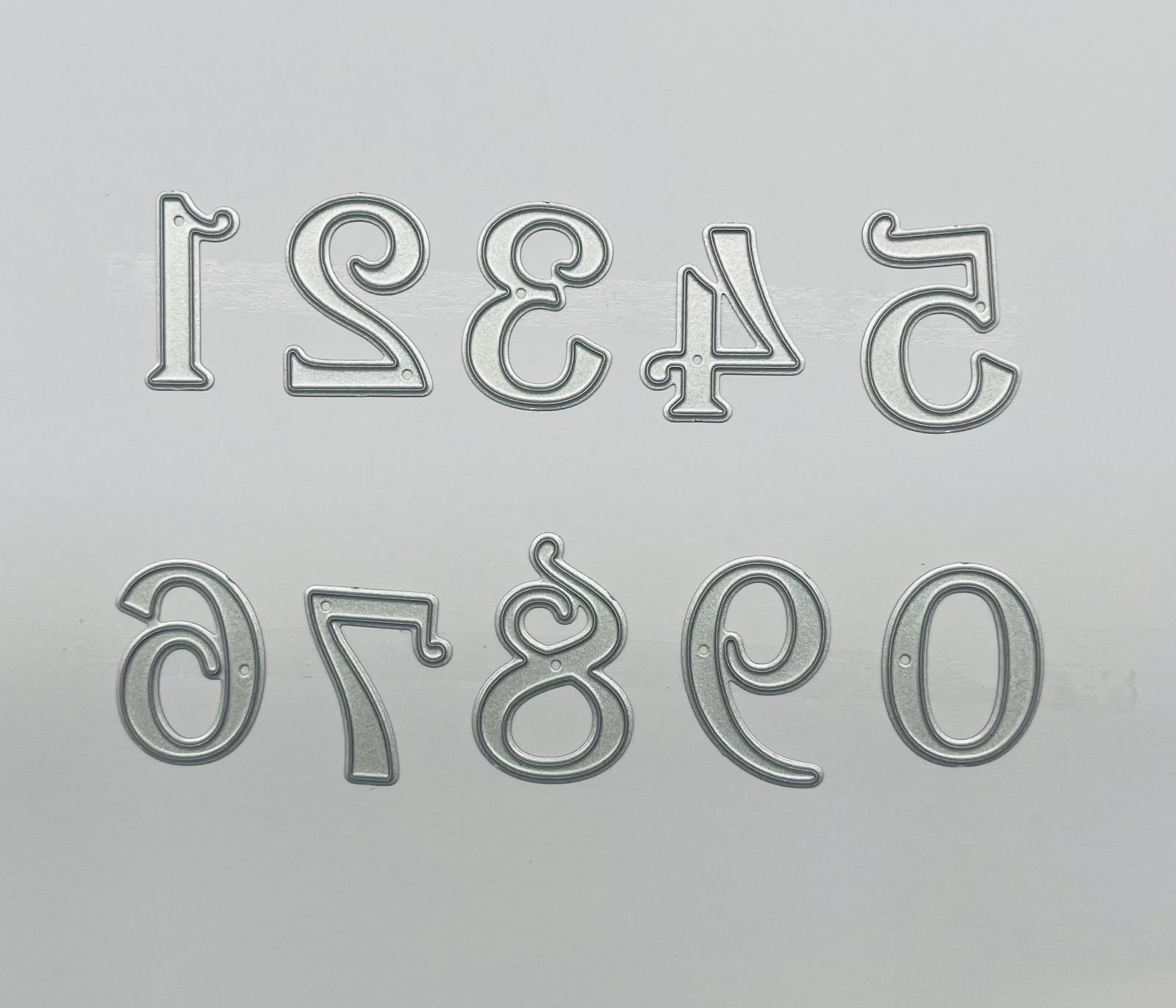 Fustella Sottile Numeri