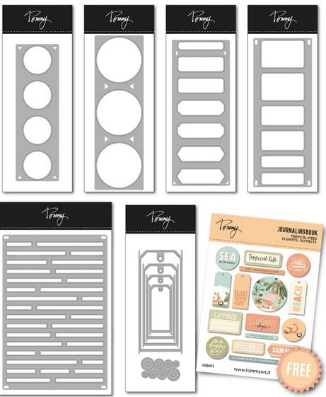 Bundle Basic Die + 6 Fustelle + 1 Journaling Book