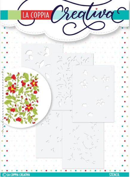 Stencil Pizzo Fiorito P568