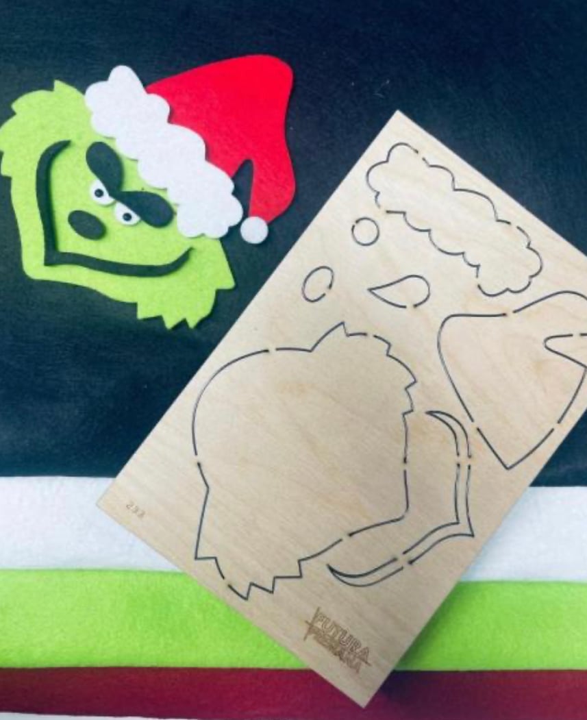 Fustella L Artigianale Grinch