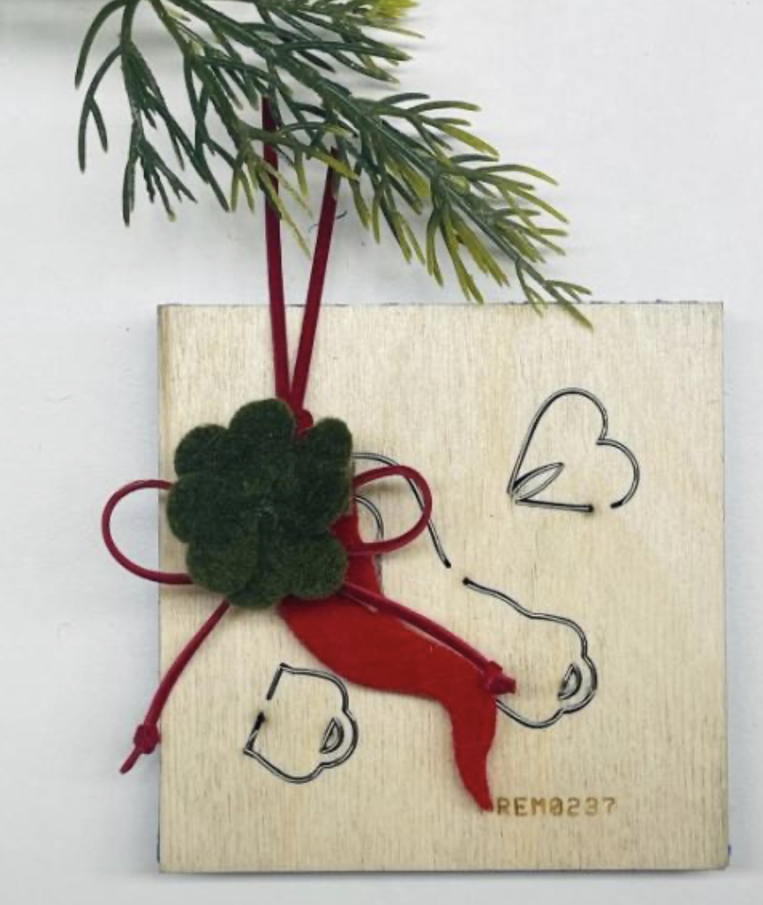 Fustella Artigianale Cornetto con Quadrifoglio M