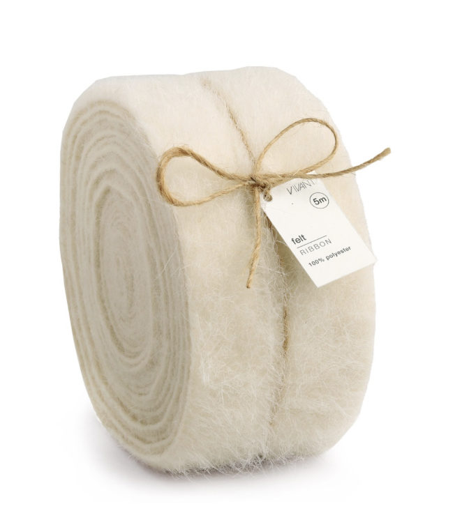 Rotolo Panno Lana Bianco