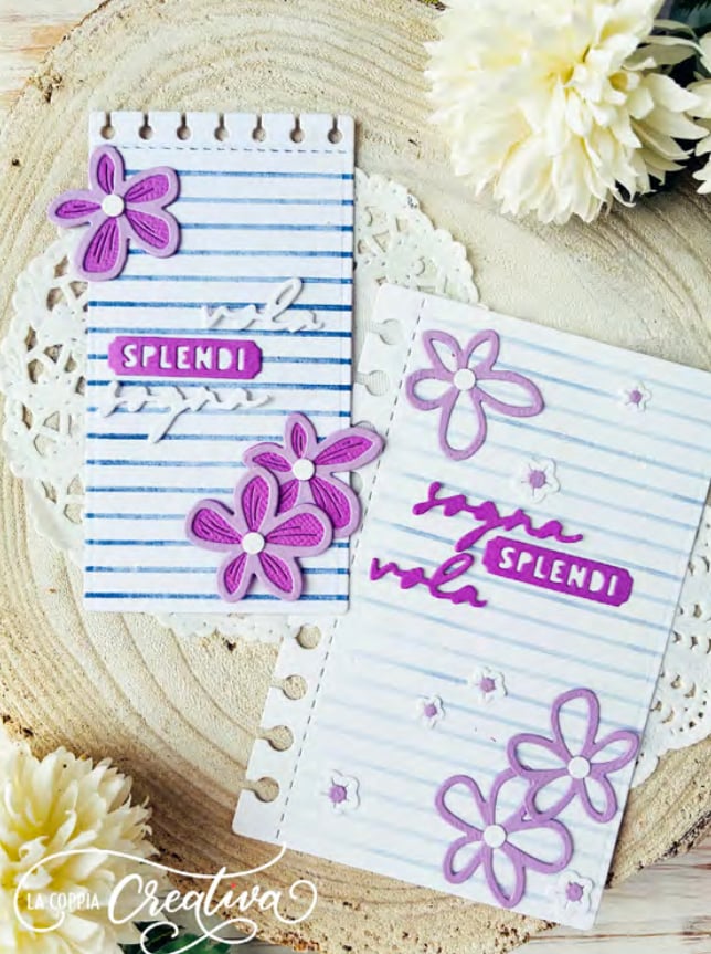 Fustella Sottile Petali di Primavera RU587