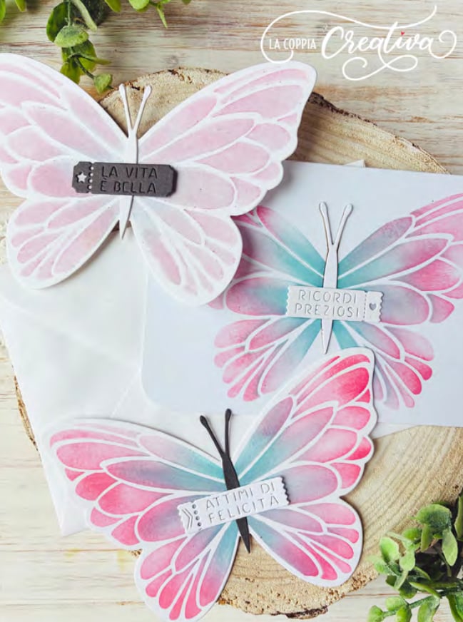 Stencil Farfalla P-586