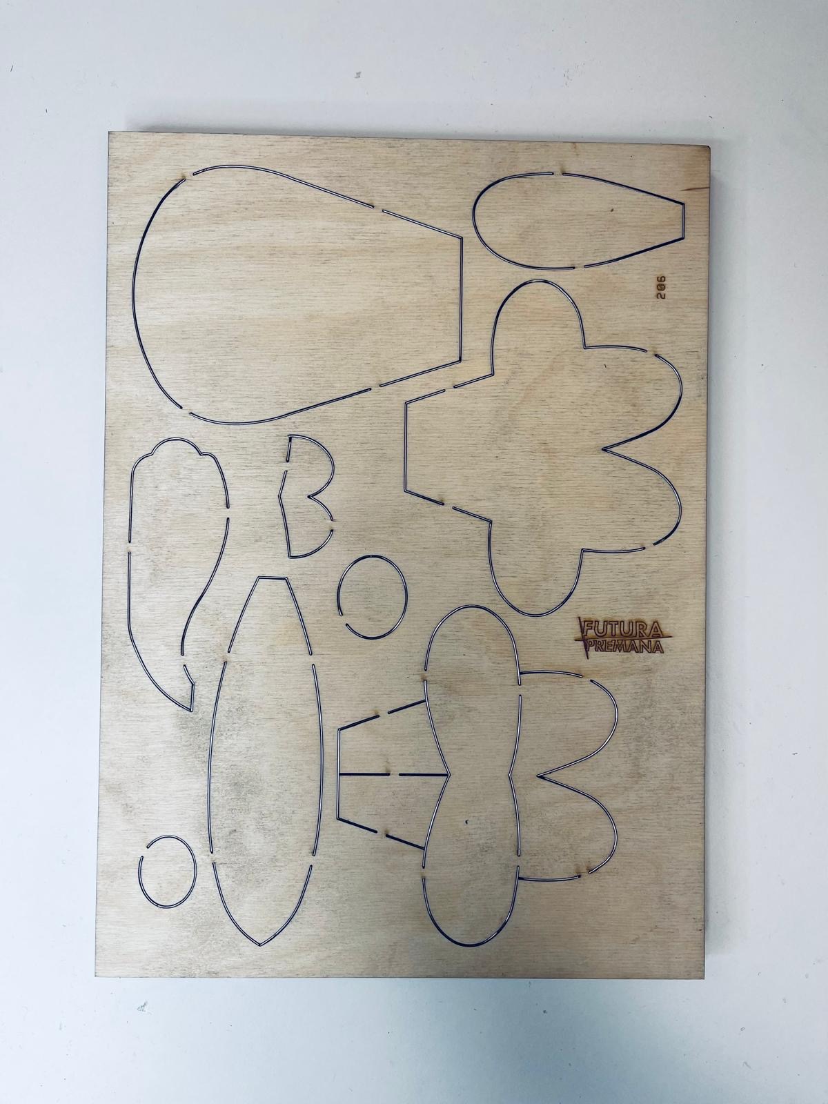 Fustella A4 Artigianale Roger by Susy Scolari