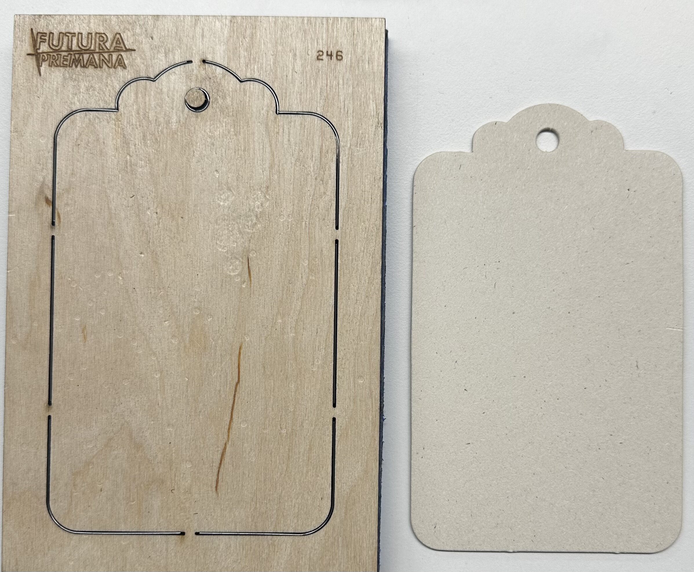 Fustella Artigianale Tag Piccola