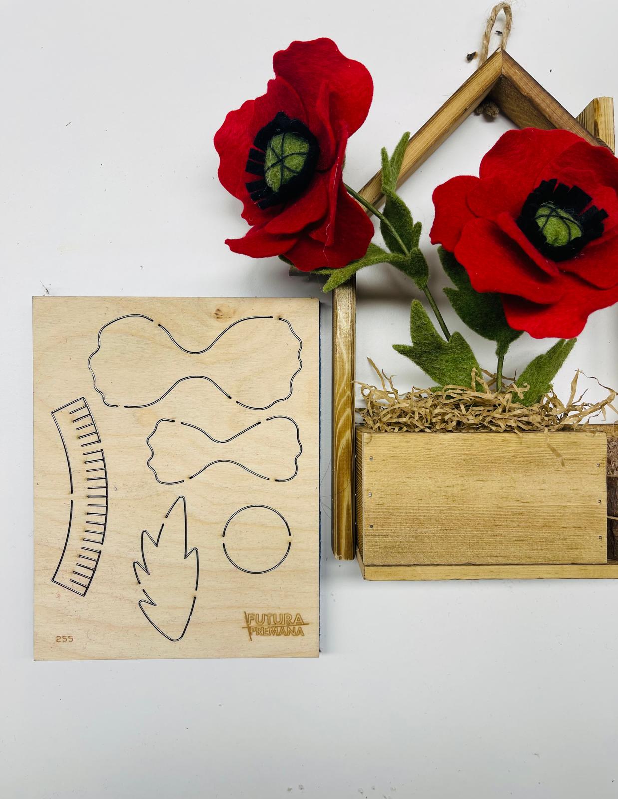 Fustella L Artigianale Papavero