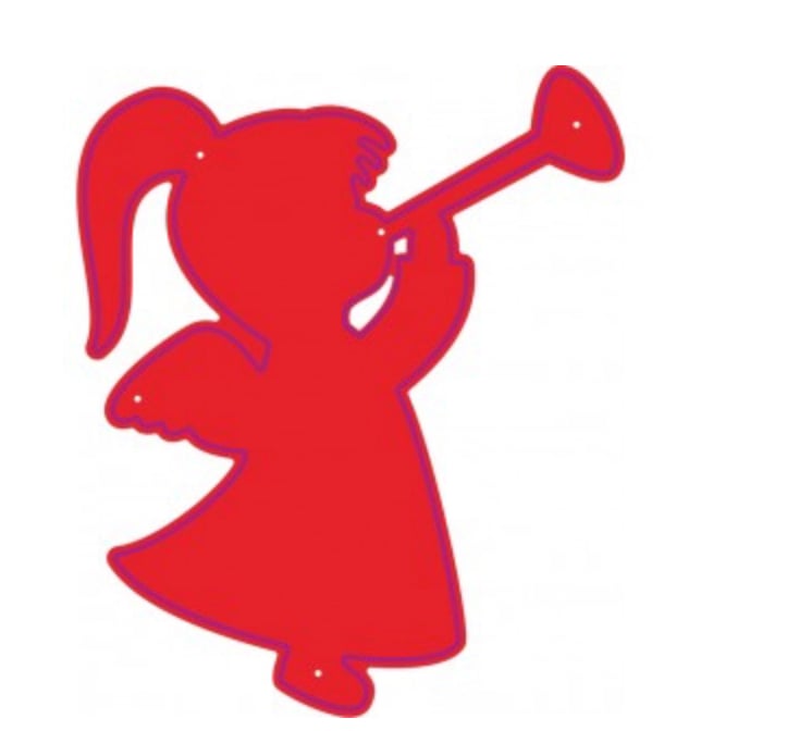 Fustella Spessore Maggiorato Angelo PC1904