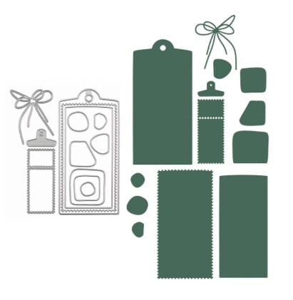 Fustella sottile Labels