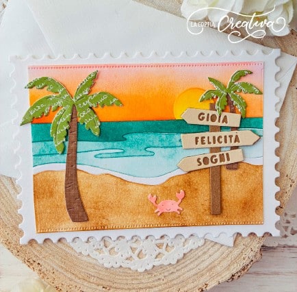 PRE-ORDER Fustella sottile Sulla Spiaggia Ru-606