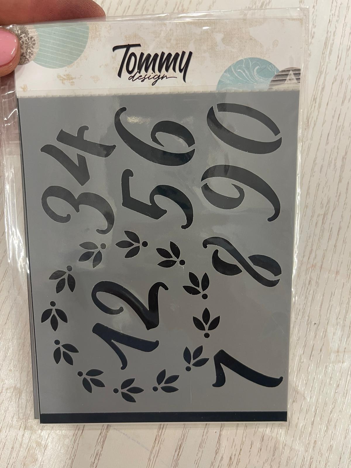 Stencil numeri