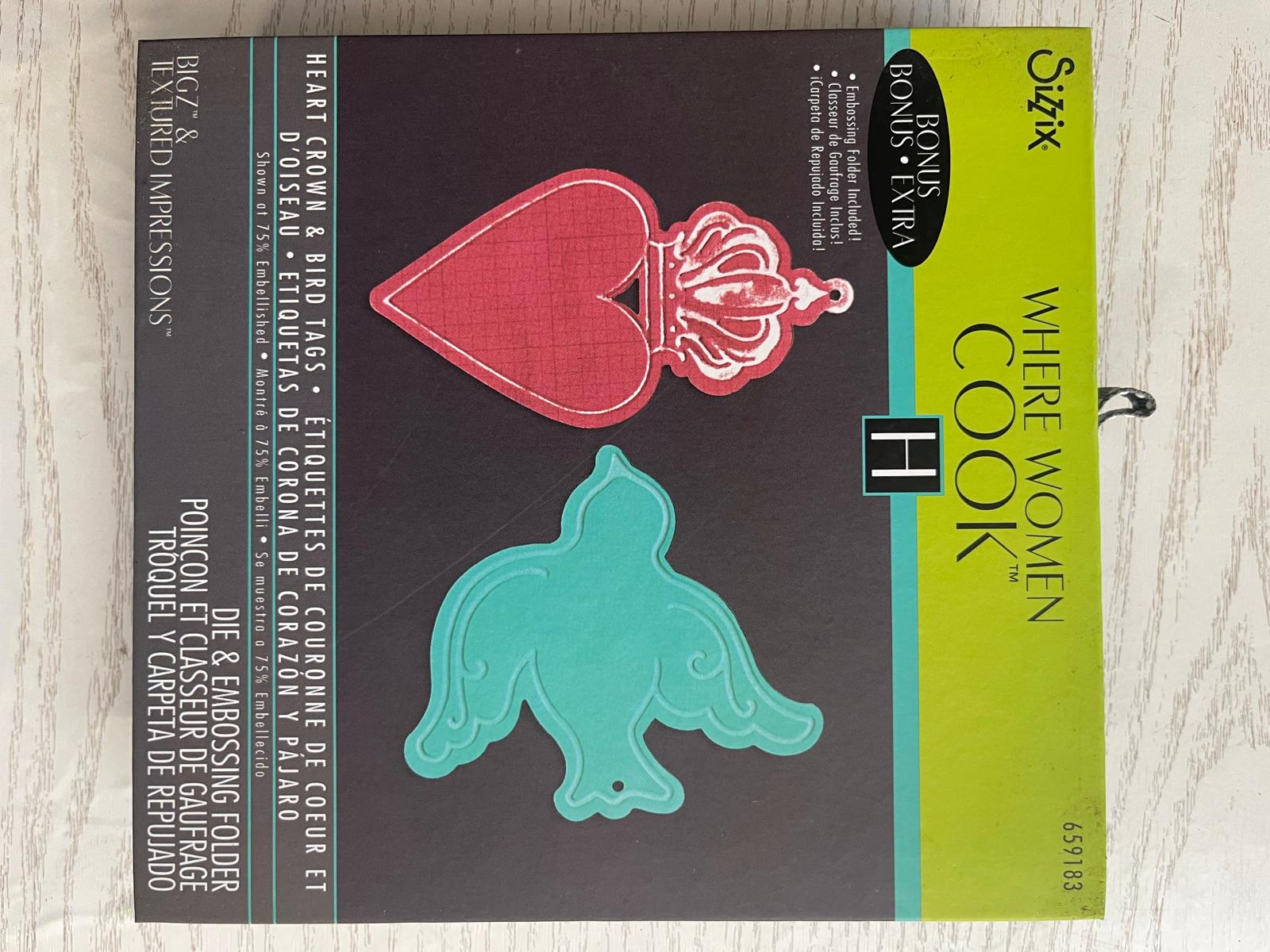 Fustella 659183 Colomba con cuore
