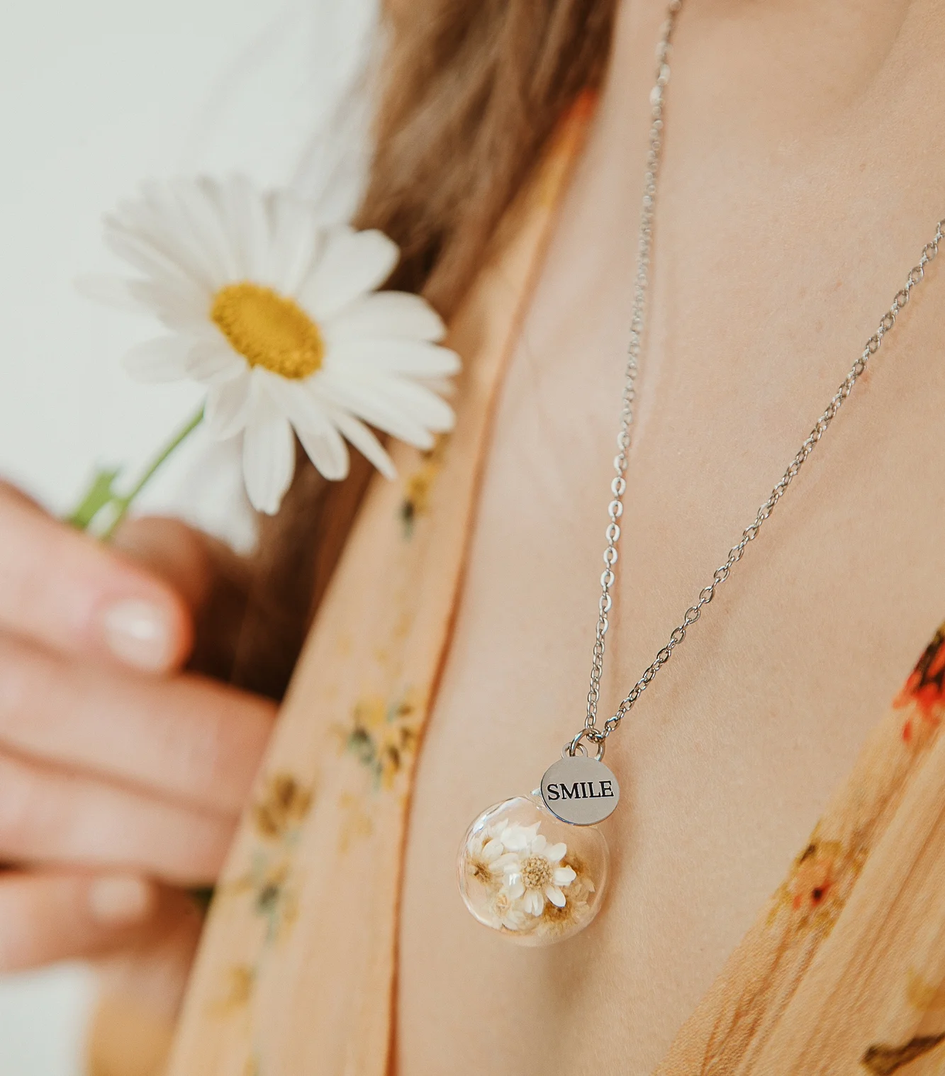 Collana il Giardino dei Desideri Margherita SMILE
