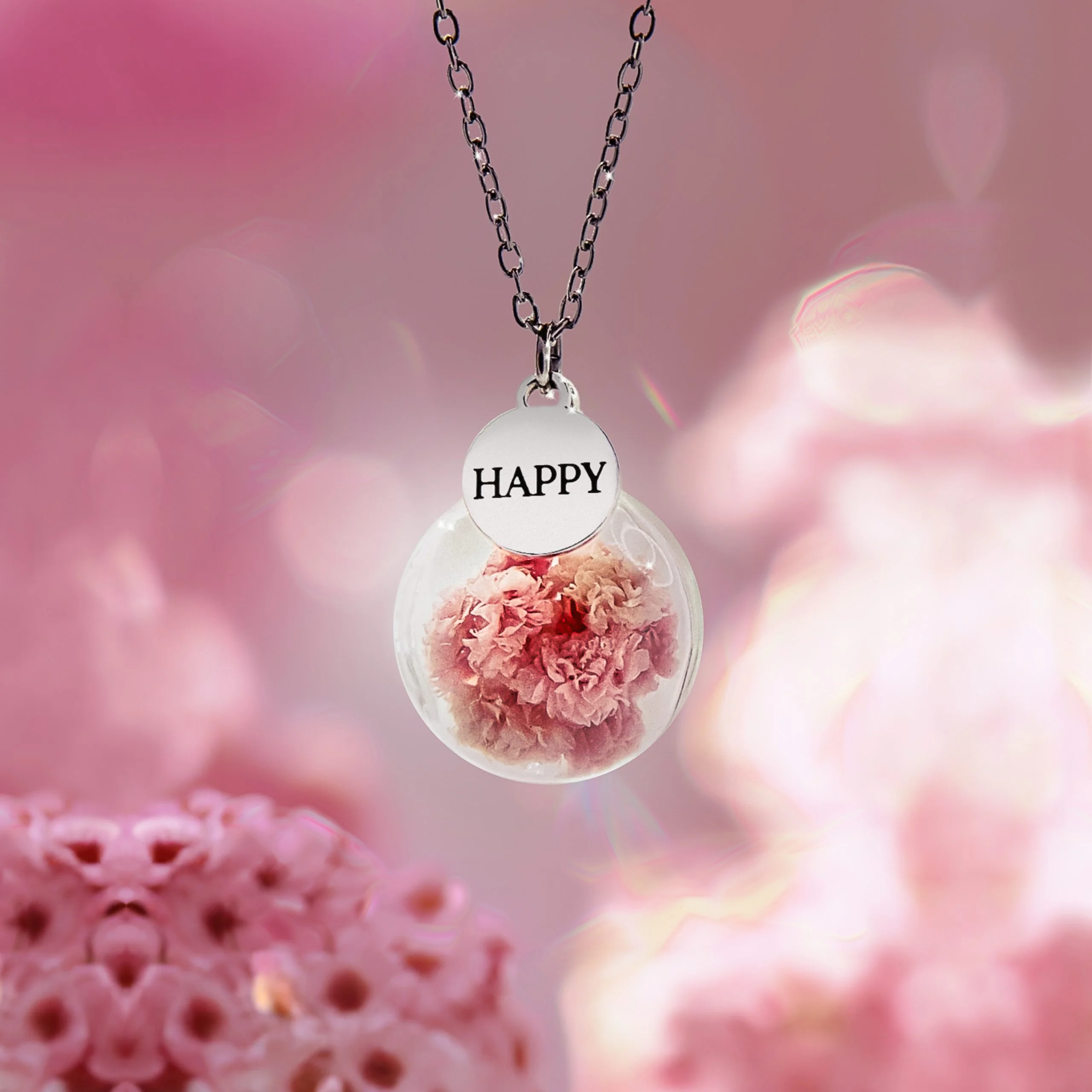 Collana il Giardino dei Desideri Felicità “Gypsophila”