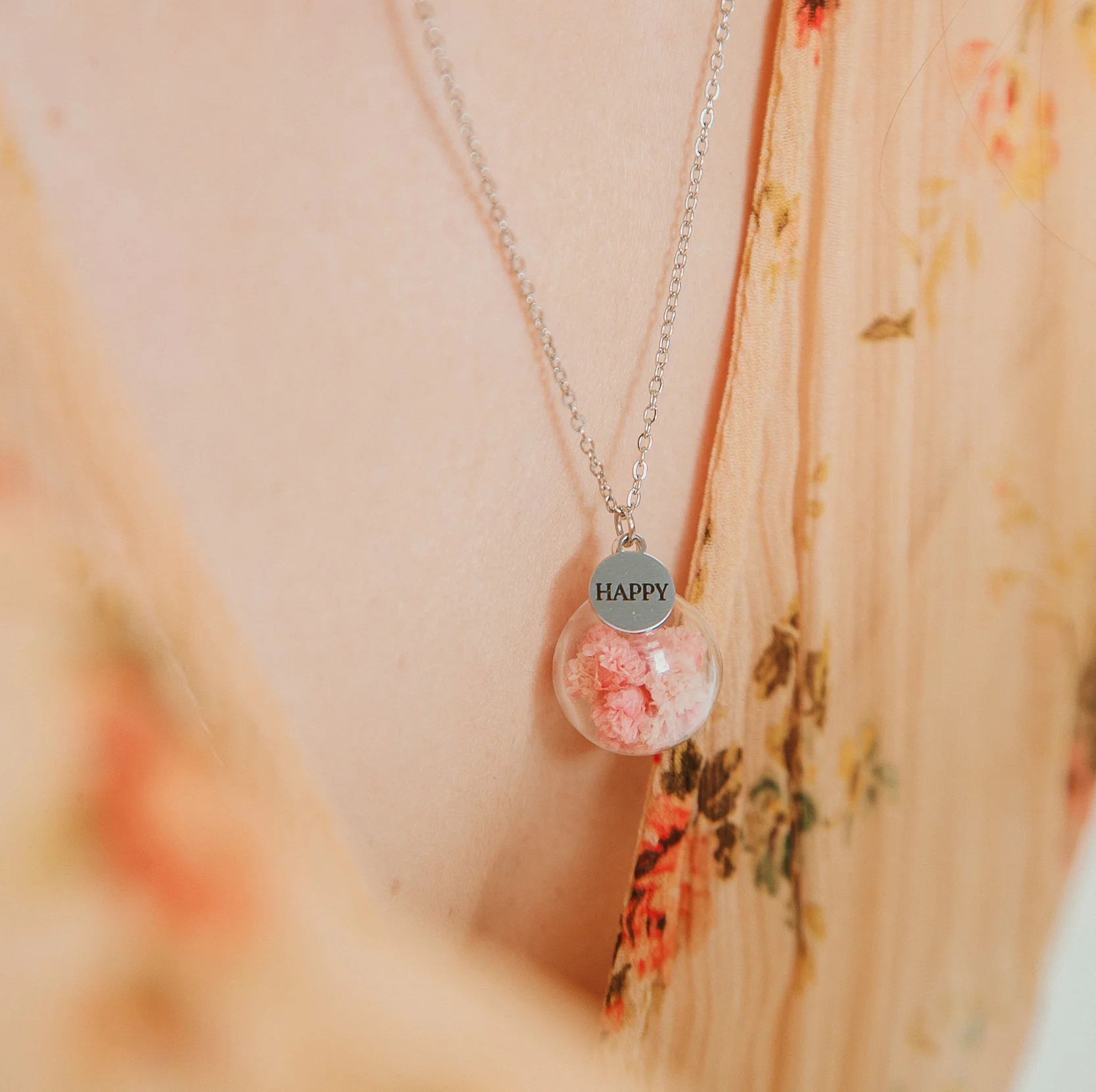 Collana il Giardino dei Desideri Felicità “Gypsophila”