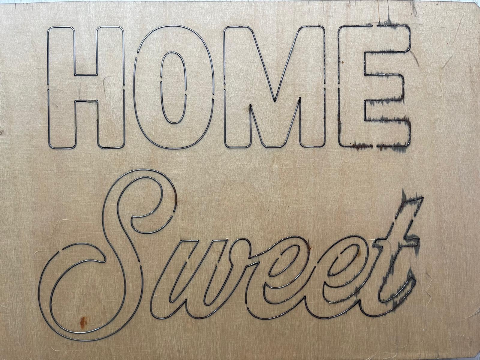 Fustelle dell'Officina A4 Home Sweet Home