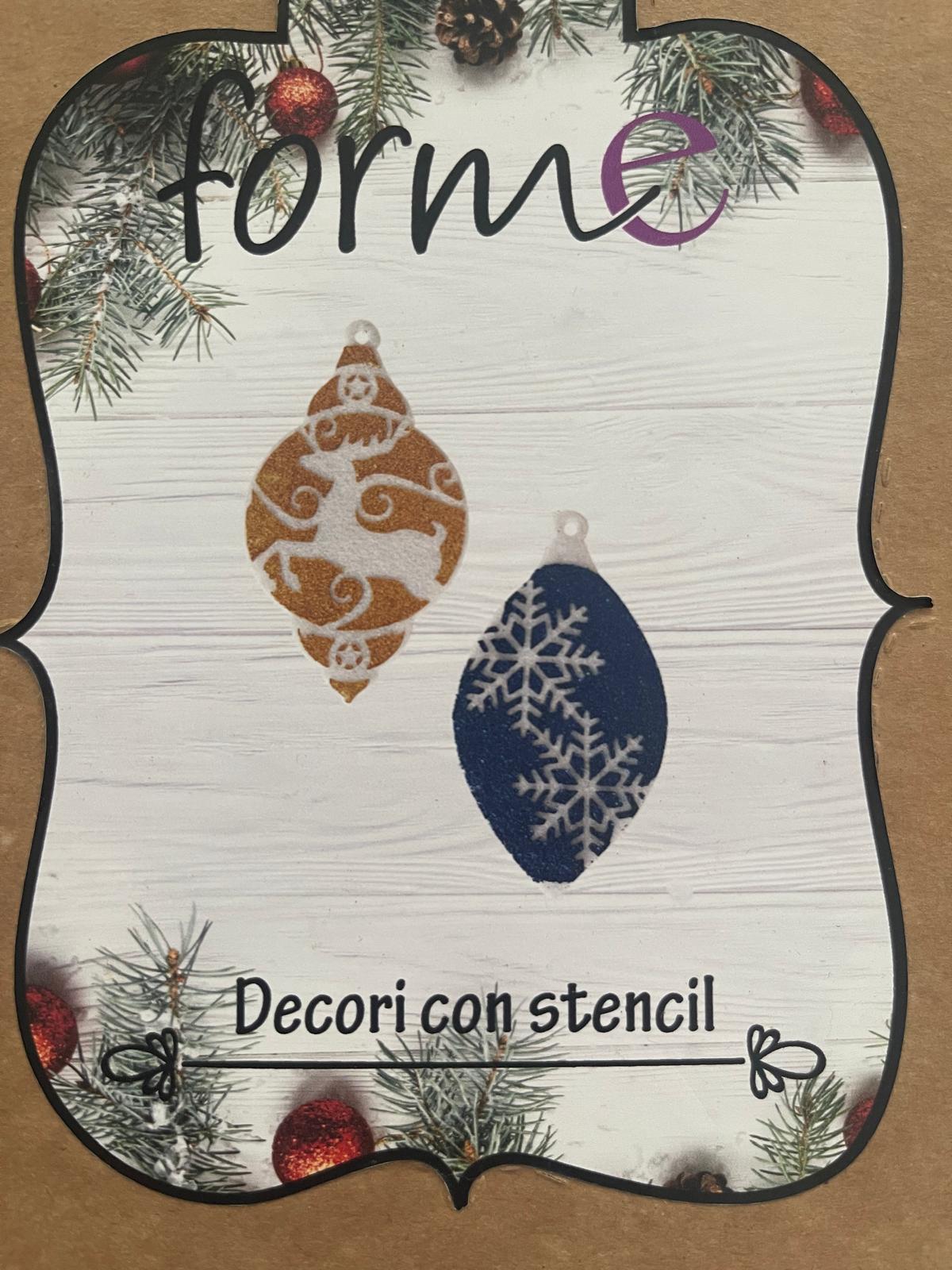 Fustella dell'Officina L Palline di Natale