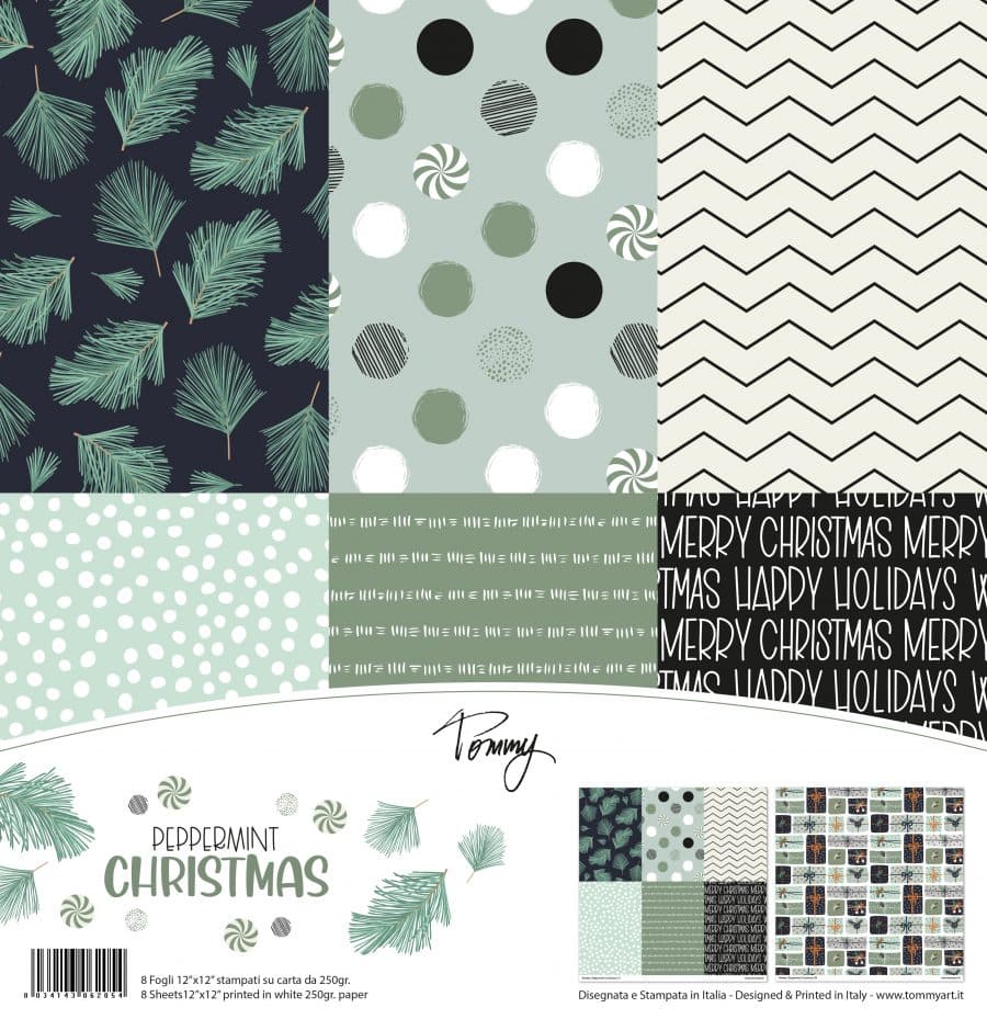 Peppermint Christmas Carta Tommy
