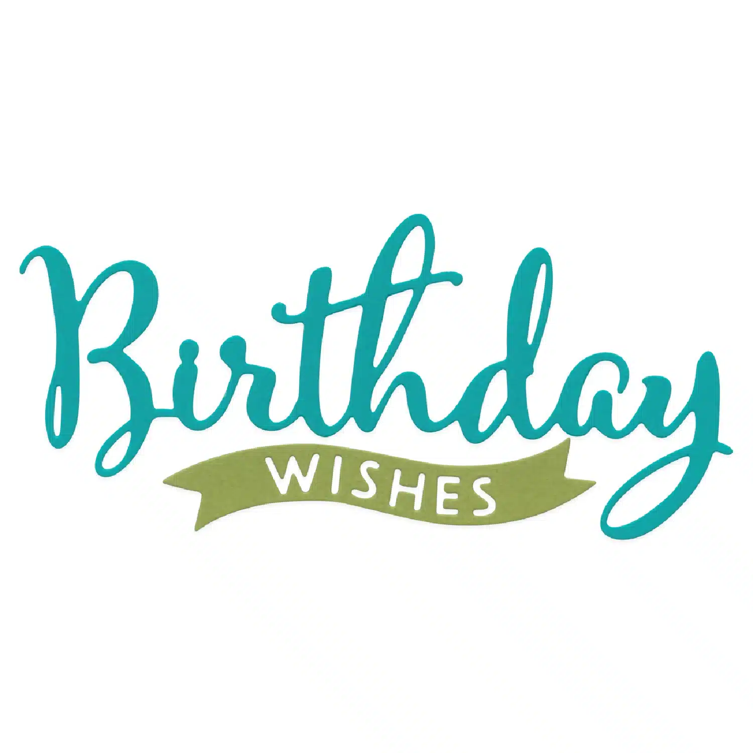 Fustella sottile Sizzix Birthday 667144