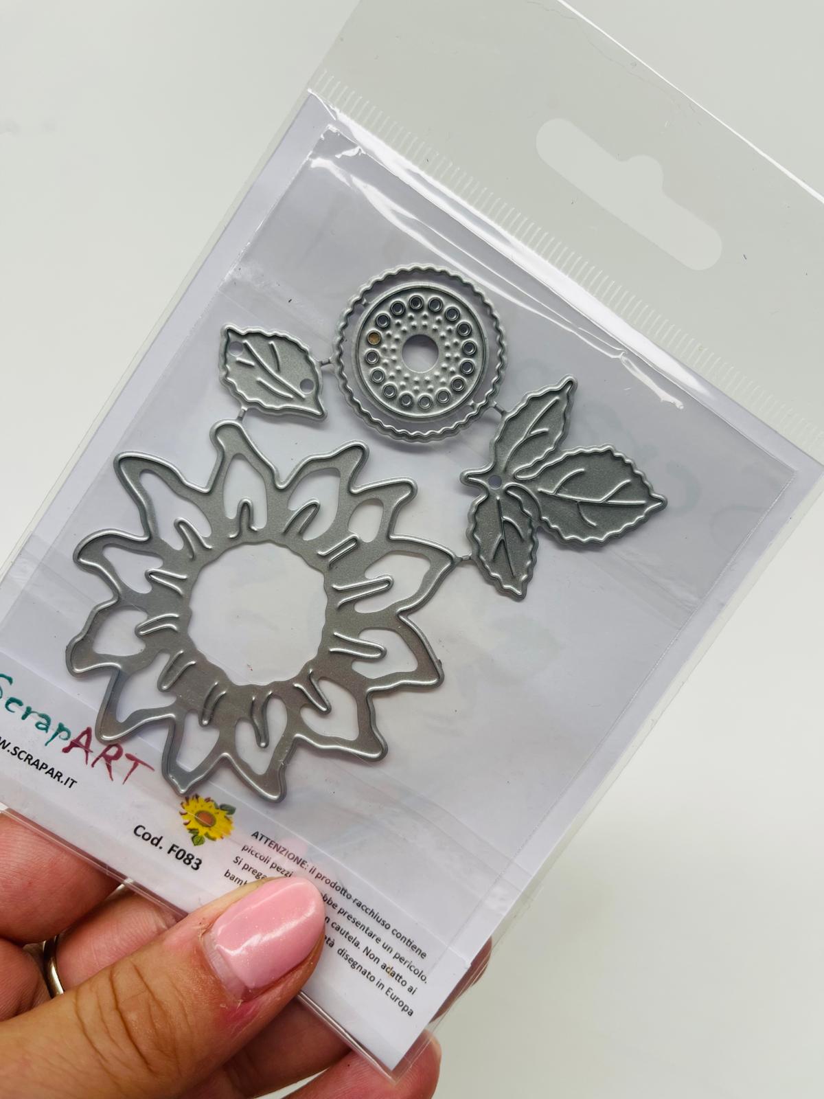 Fustella sottile Girasolino