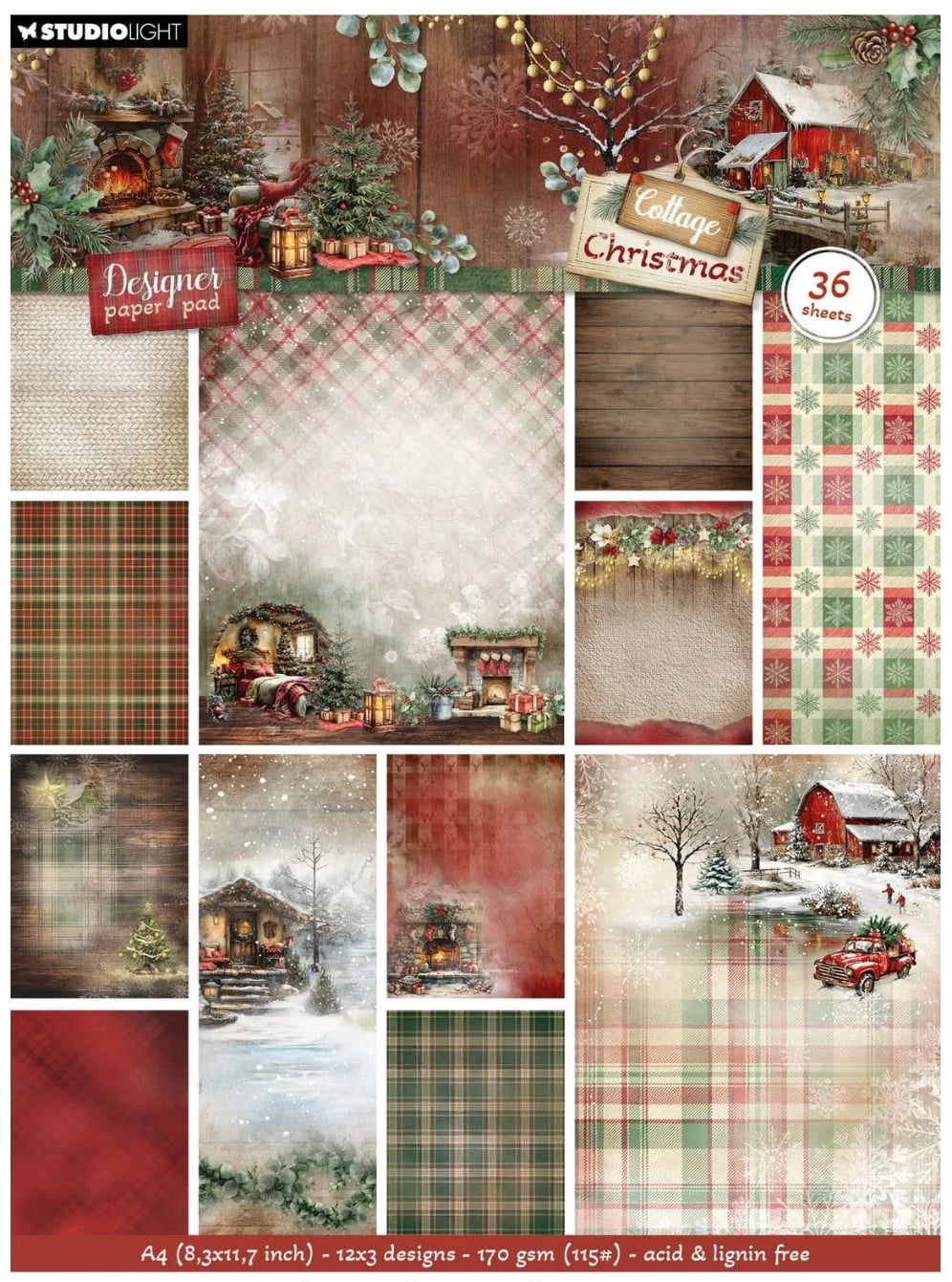 Paper Pad Cottage Christmas Designer