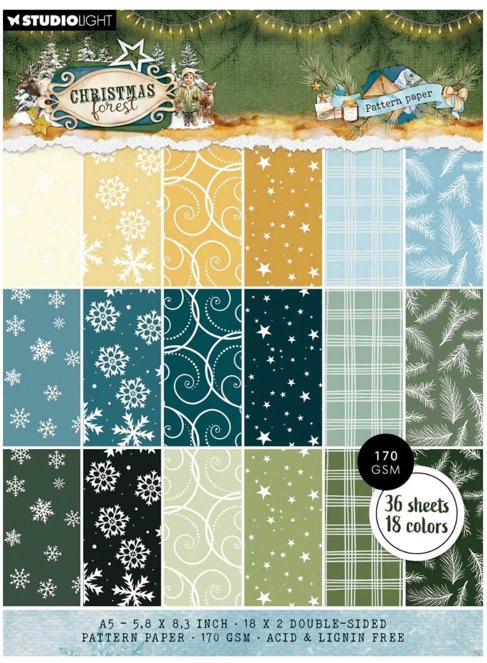 Paper Pad Christmas Forest