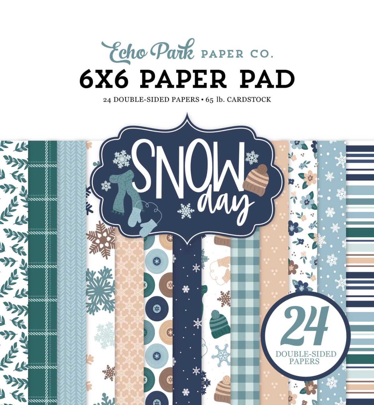 Paper Pad Snow Day 6X6