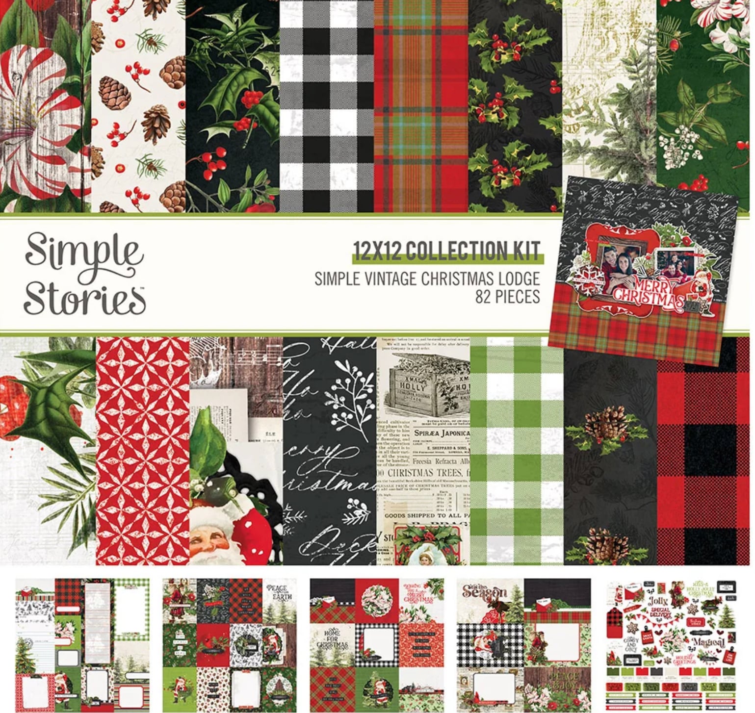12x12 Christmas Cardbox