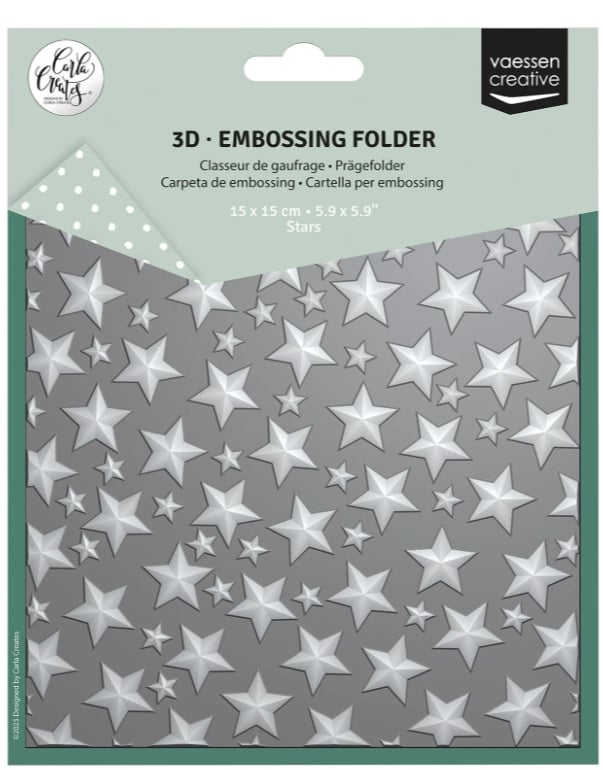 Embossing 3D Stelle