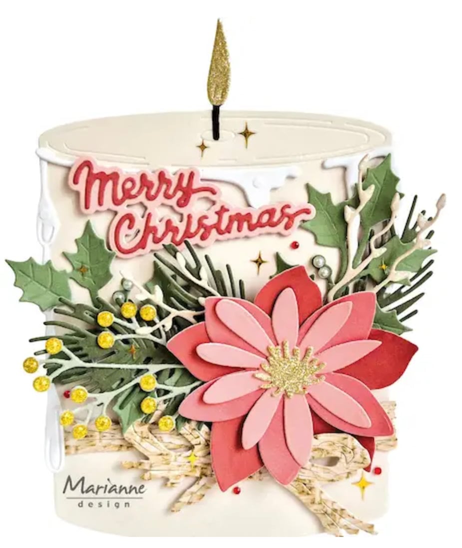Fustella Sottile Merry Christmas