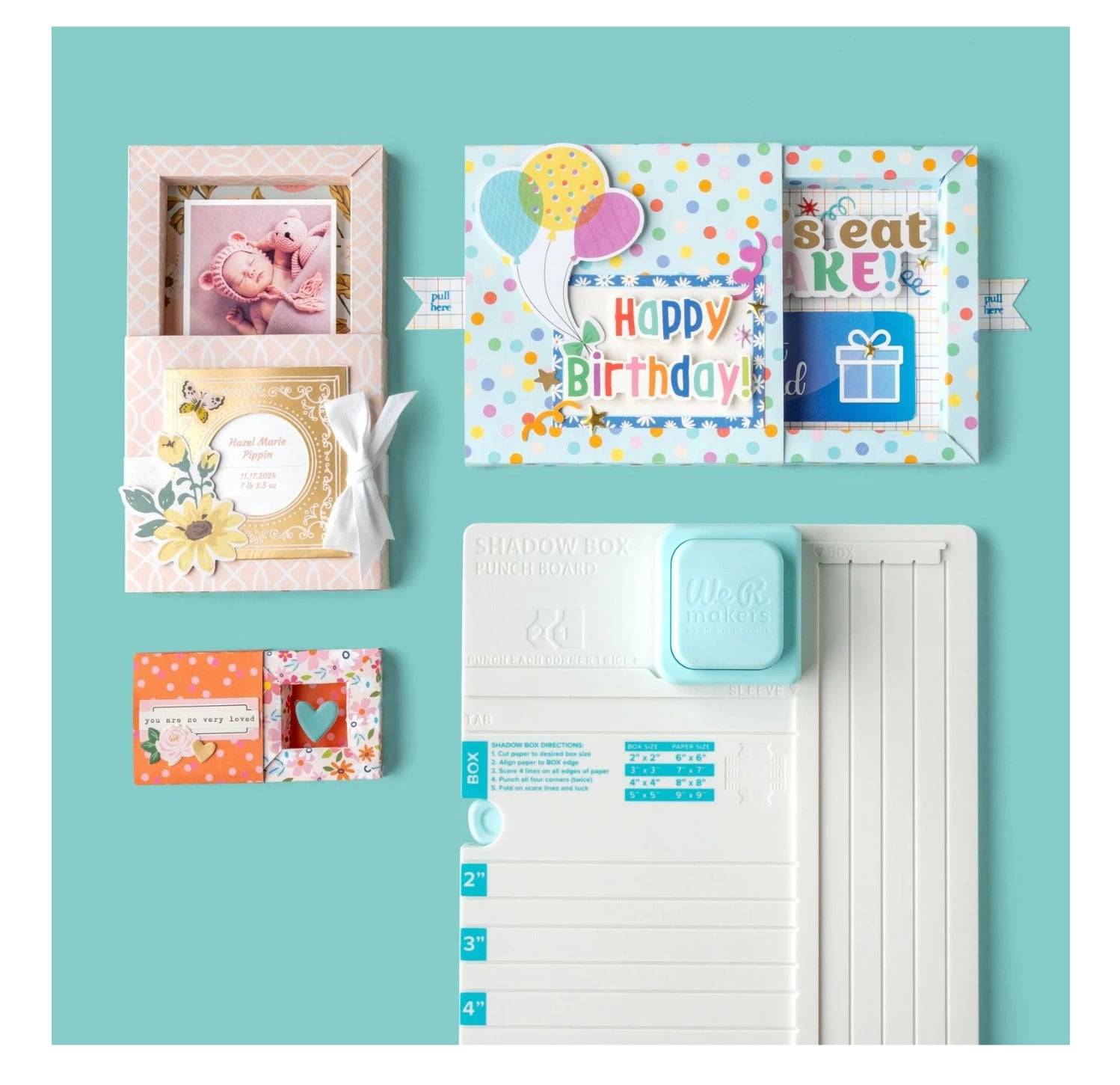 Punch Board per Cornici-Box