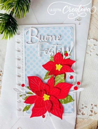 Fustella sottile Stella di Natale 2 RU-619