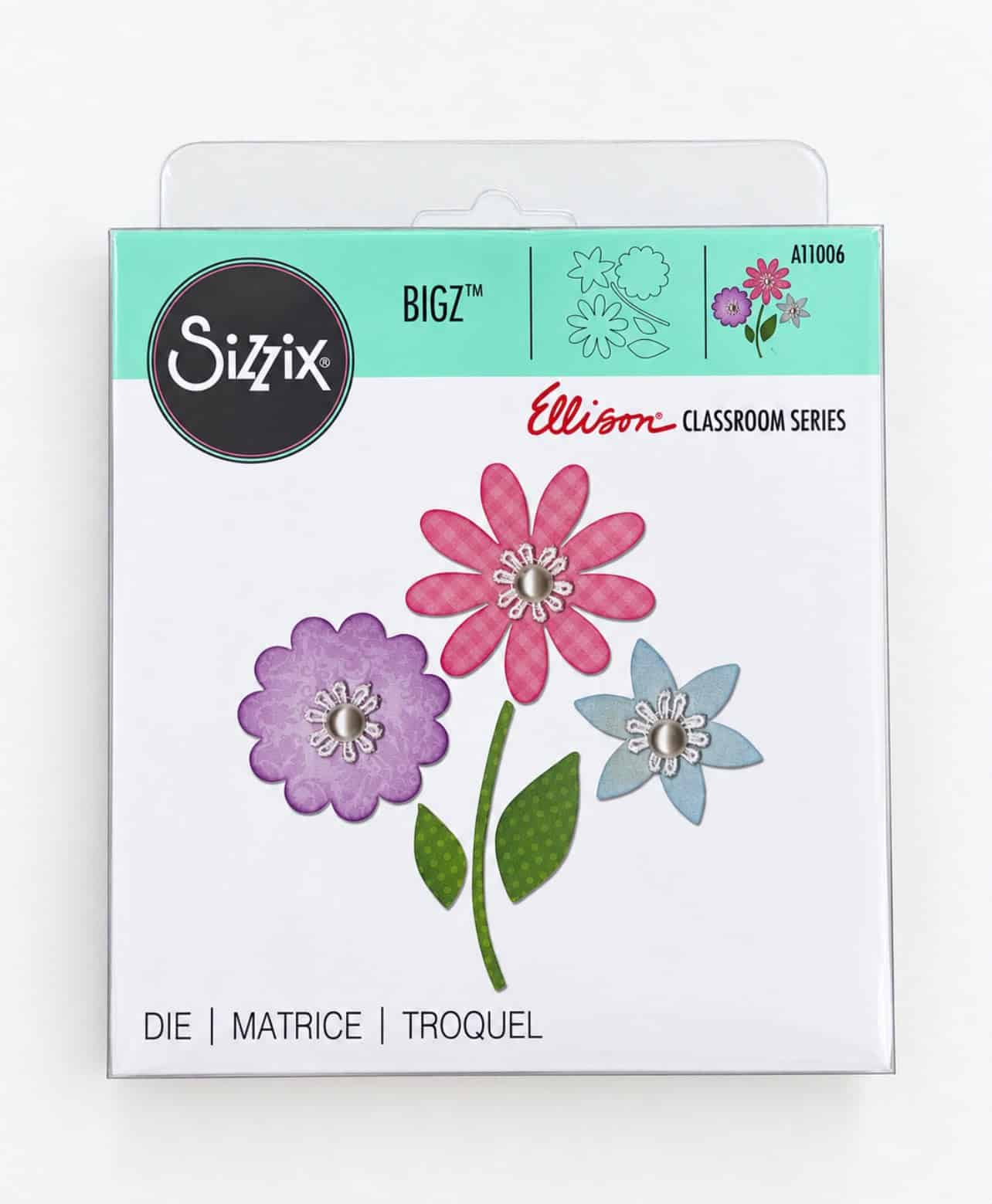 Fustella Sizzix fiori A11006